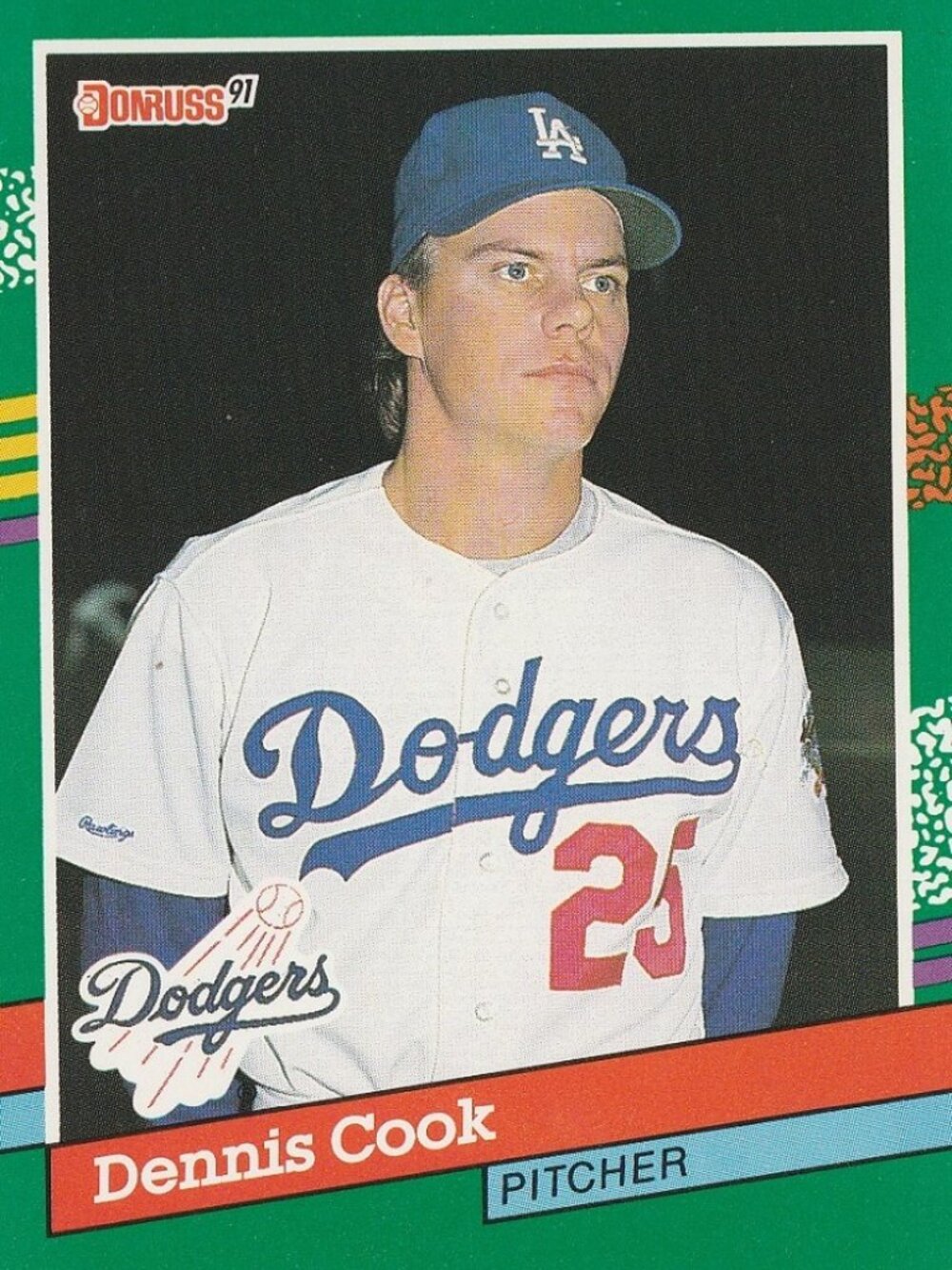 Dennis Cook - Donruss 91 Baseball Card